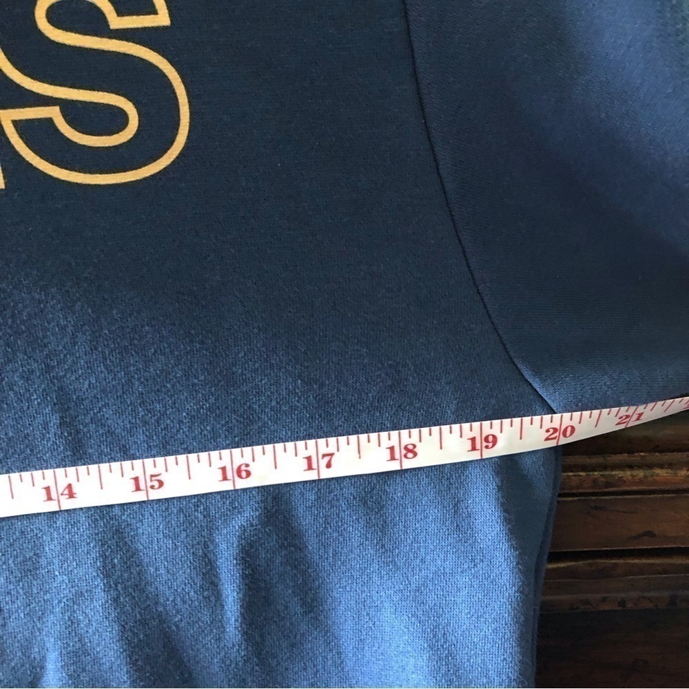 Adidas blue full zip sweatshirt hoodie jacket in size M - Picture 8 of 8